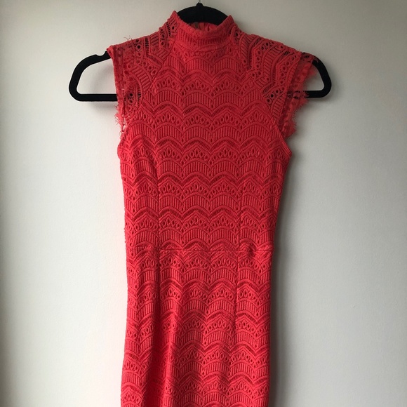 Worn Once Flattering  Dress with Lace Details - Picture 1 of 5